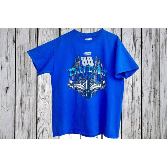 DALE EARNHARDT JR #88 NASCAR Vintage T shirt | Blue, Size Large - Picture 1 of 6